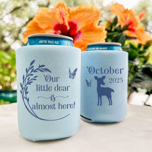 Custom Baby Shower Can Coolers
