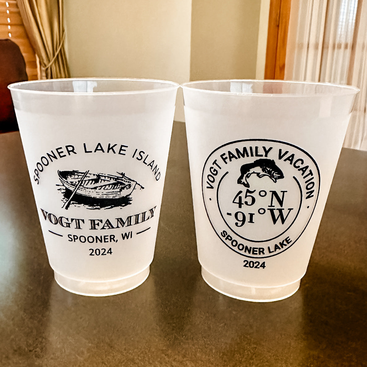 Custom Family Reunion Shatterproof Cups