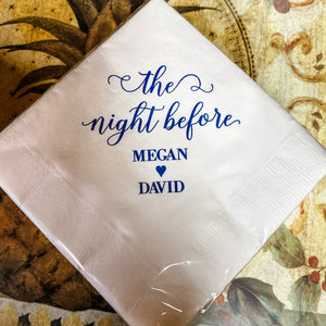 The Night Before 3ply Napkins