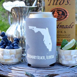 Custom Home State Can Coolers