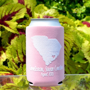 Custom Home State Can Coolers