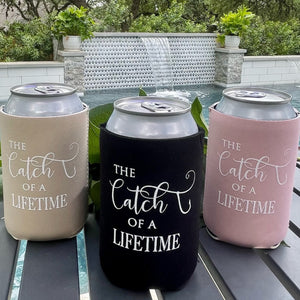 Custom The Catch Of A Lifetime Can Coolers