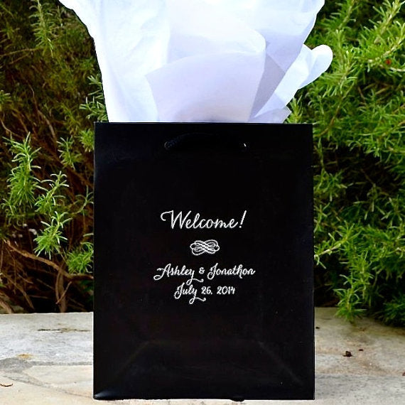 Personalized Wedding Welcome Bags - GB Design House