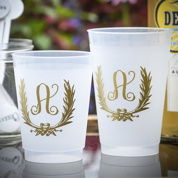 Custom Print Color Frost Flex Party Cups - GB Design House