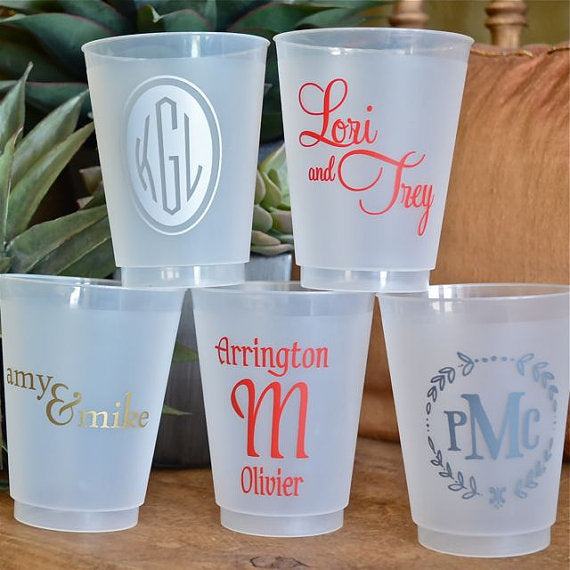 Frosted Cups, Shatterproof Cups, Frost Flex Cups, Frosted Plastic