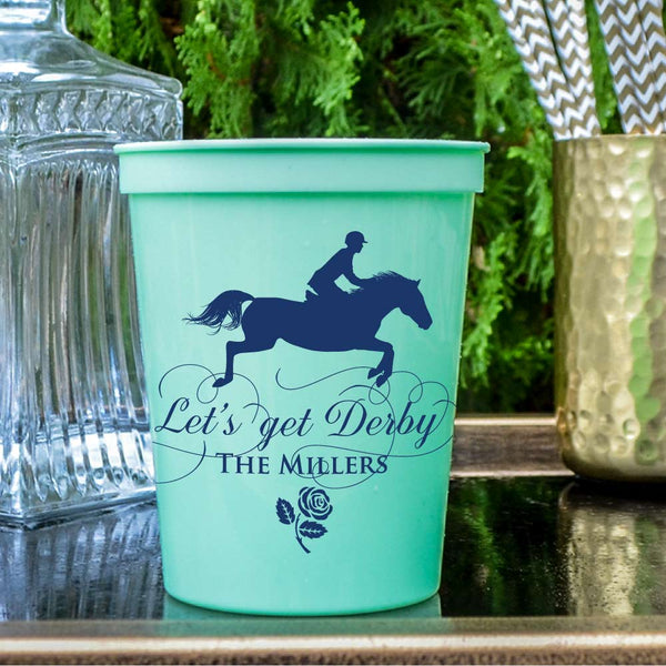 Custom Kentucky Derby Stadium Party Cup GB Design House