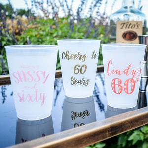 70 and Fabulous Party Cups