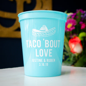 Taco 'Bout Love Stadium Cups