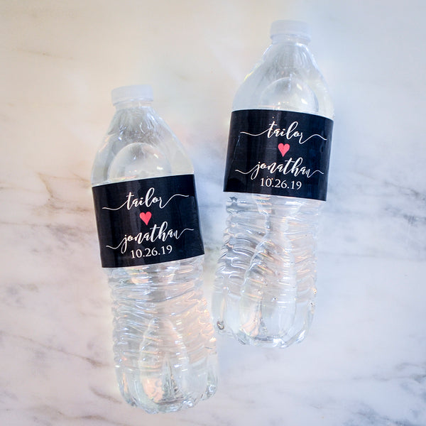 Custom Full Color Water Bottle Labels - GB Design House