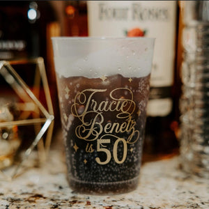 50th Birthday Shatterproof Party Cups