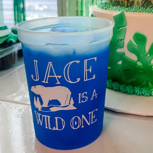 Wild One Color Changing Stadium Cups