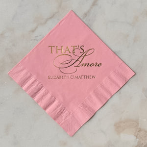 That's Amore Luncheon 3ply Napkins
