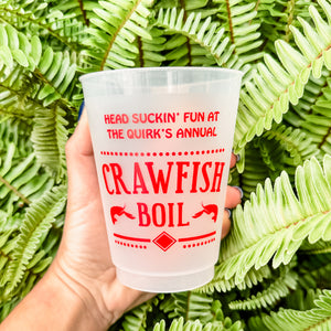 Annual Crawfish Boil Shatterproof Cups