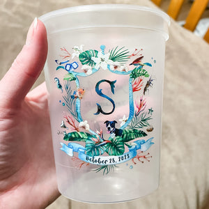 Full Color Clear Stadium Party Cups