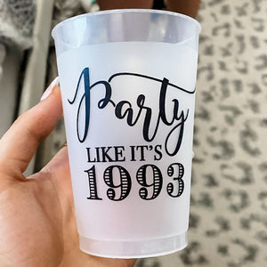 Party Like It's 1993 Frost Flex Cups