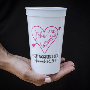 Personalized Engagement Party Cups