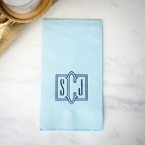 Custom Monogrammed 3ply Guest Towels