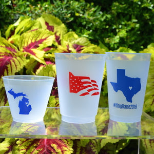 Personalized I Do BBQ Shatterproof Cups