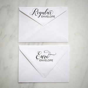 Customized Foil Stamped Wedding Invitations