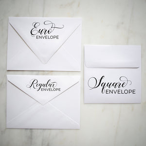 Digital Full Color & Foil Printed Invitations