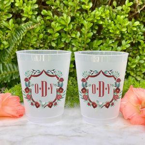 Wedding Full Color Shatterproof Cups