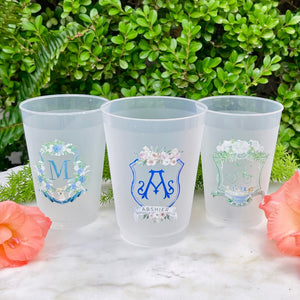 Full Color Custom Crest Frost Flex Cups