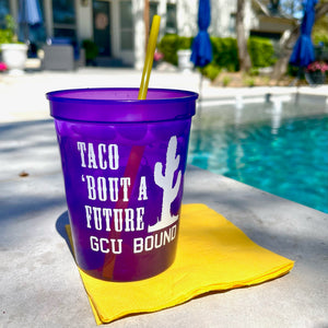 Taco Bout A Future Graduation Stadium Cups