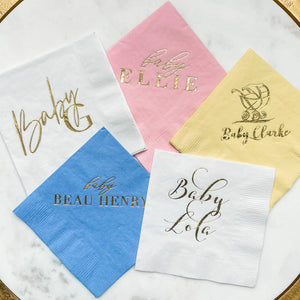 3ply Baby Shower Party Napkins