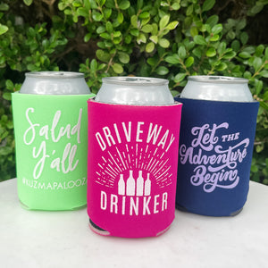 Personalized Party Can Coolers