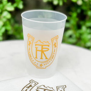 Custom Ranch Design Shatterproof Cups