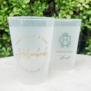 Happily Ever Shatterproof Cups