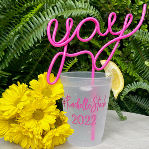 Personalized Frost Flex Party Cups