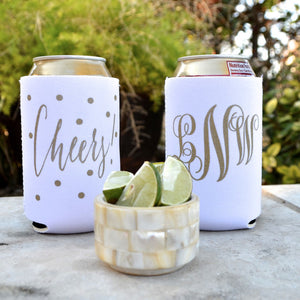 Personalized Foldable Can and Bottle Coolers