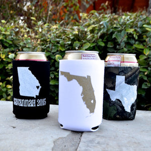 Love Your State Collapsible Can Coolers