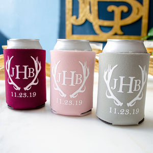 Country Wedding Can Cooler Favors