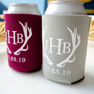 Country Wedding Can Cooler Favors