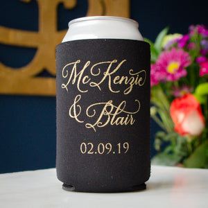 Wedding Can Cooler Party Favors