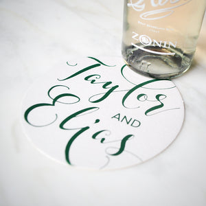 Personalized Event Drink Coasters