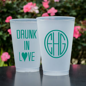 Custom "Drunk In Love" Shatterproof Cups