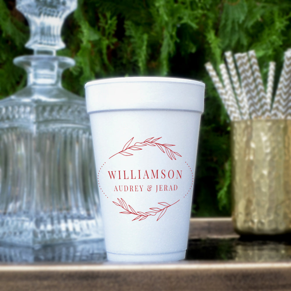 Custom Designed Styrofoam Cups GB Design House