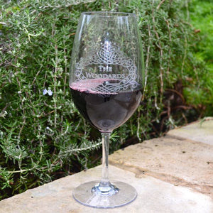 Engraved Tritan Red Wine Glasses