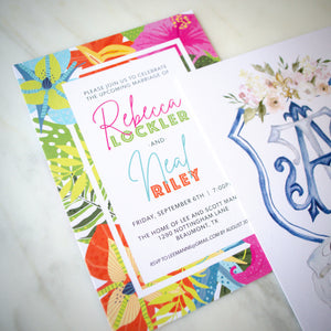 Full Color Party Invitations