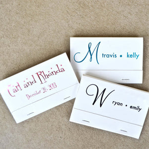 Personalized 40 Strike Matchbooks