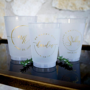 Custom Bridal Shower Party Cups