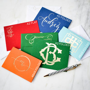 Custom Bright Note Cards - Set of 50