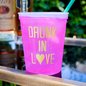 Drunk In Love Bachelorette Party Cups