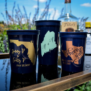 Choose Your State Printed Cups
