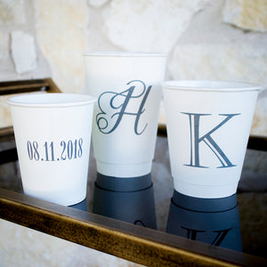 Personalized Initial Paper Cups