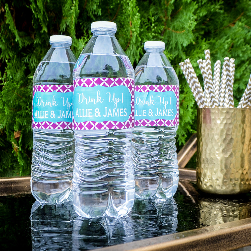 Packaged Drinking Water Bottle Labels